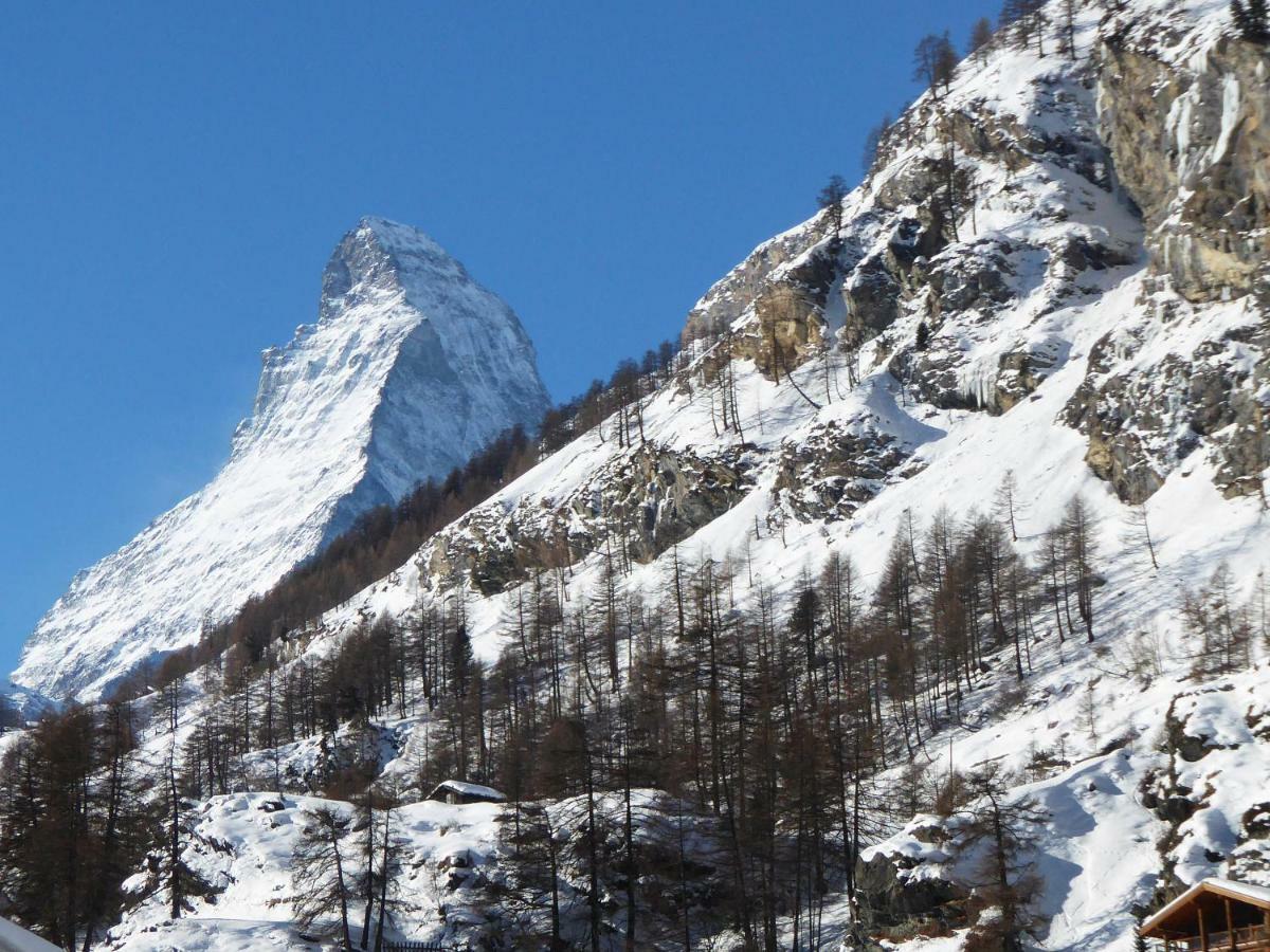 Apartmán Haus Viktoria A Zermatt Exteriér fotografie